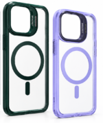 Capa Transparente com Suporte de Câmera MagSafe Samsung